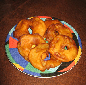 Apple and Pear Fritters