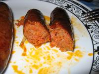 cooked sausages cooked sausages